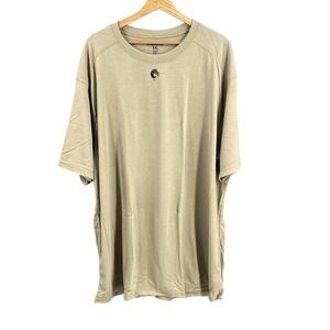 DragonWear FR Flame Resistant Work Shirt Tan Size 4XL Made in USA Unworn